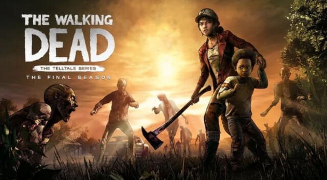  Esta es la portada del videojuego de The Walking Dead. Fuente: Difusión.   