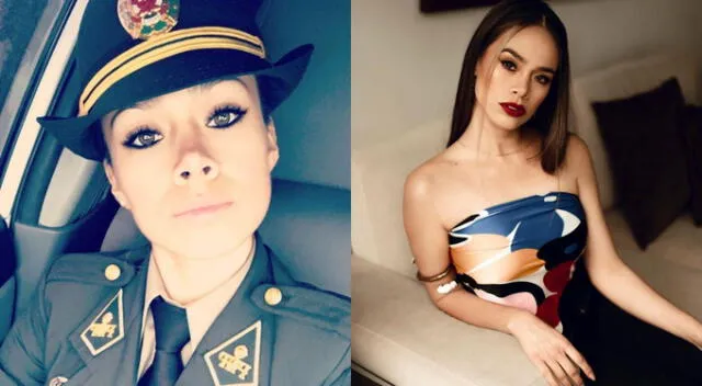  Jossmery Toledo: Así lucía como suboficial y ahora que dejó su puesto. Fuente: Instagram. 