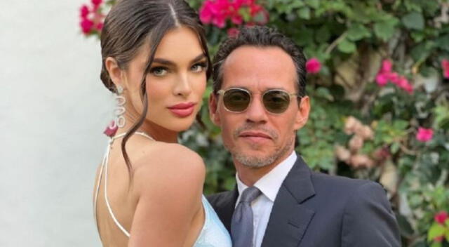  Marc Anthony es 2 centímetros más bajo que Nadia Ferreira. Fuente: Instagram.   