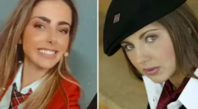  Michelle Renaud cuando grababa en "RBD" a sus 15 años. Fuente: Difusión.   