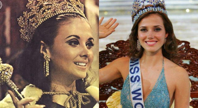  Madeleine Hartog y Maju Mantilla son las únicas peruanas en ser "Miss Mundo". Fuente: Difusión. 