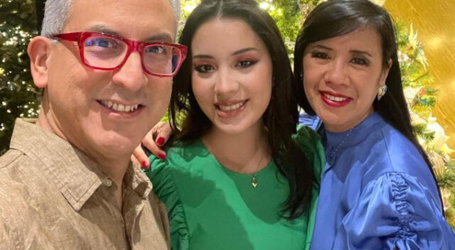  Pedro Tenorio acompañado de su esposa y su única hija. Fuente: Instagram. 