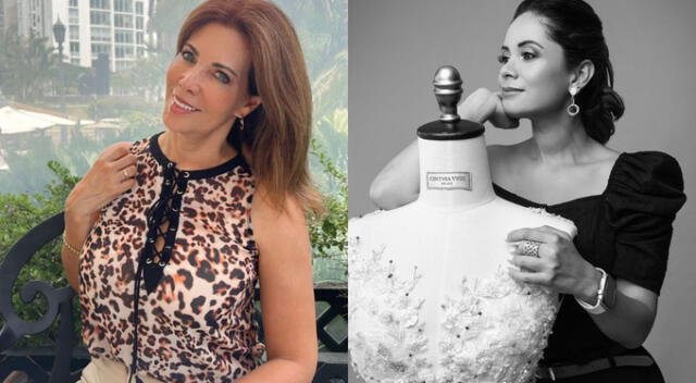  Maritere Braschi encargó su vestido de bodas a diseñadora peruana. Fuente: Instagram. 