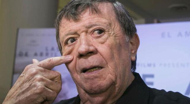  Chabelo no reconoció ante cámaras que tuvo una hija extramatrimonial. Fuente: Difusión.   