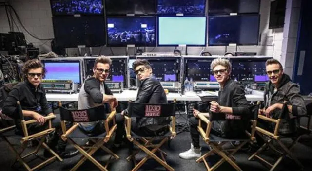  Integrantes de "One Direction" presentes en el trabajo del documental. Fuente: Difusión.   