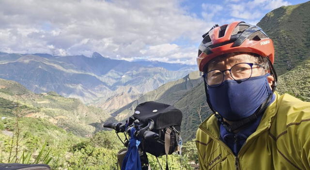 El extranjero quedó encantando con los paisajes del Perú/ Créditos: Facebook de  Sung Goo Lee     