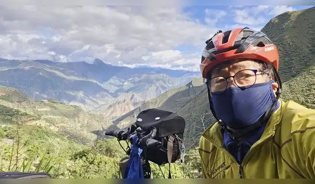 El extranjero quedó encantando con los paisajes del Perú/ Créditos: Facebook de  Sung Goo Lee     