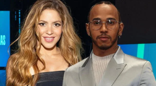  Shakira y Lewis Hamilton mantienen una diferencia de edad de más de 5 años. Fuente: Difusión.   