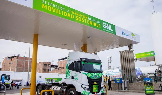  La estación de GNL de Alto Moche se compone de un tanque vertical con capacidad de almacenamiento de 34 m3.   