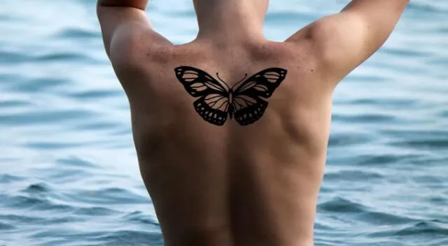 El significado oculto de los tatuajes de mariposas.