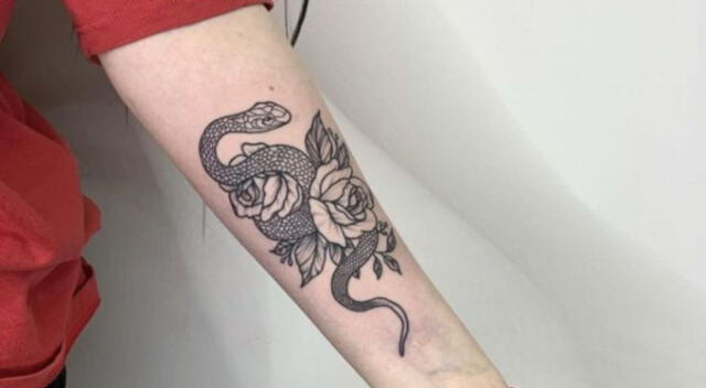 La serpiente como símbolo de transformación en tatuajes