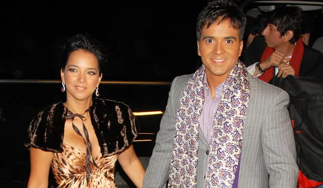 Adamari López y Luis Fonsi juntos.