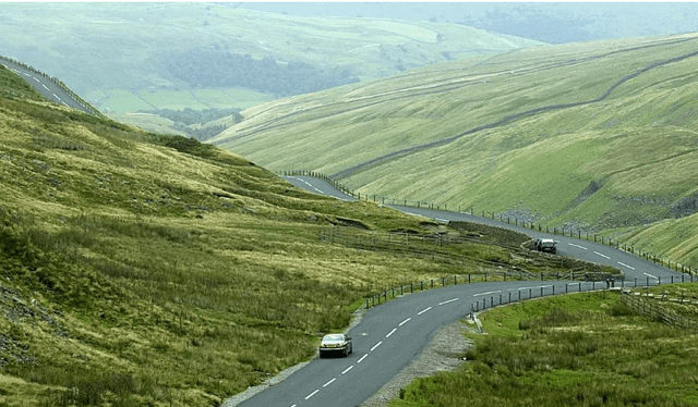  <strong>Snake Pass, Reino Unido</strong> Foto: Manchester Evening News   