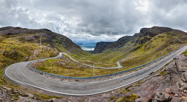  <strong>Bealach-na-ba road, Escocia</strong>  