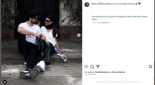 Fiorella Rodríguez cerró los comentarios de sus últimas publicaciones. Fuente: Instagram.