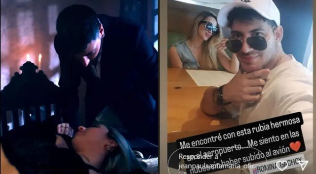 Pruebas de la reconciliación de Romina Gachoy y Jean Paul Santa María. Fuente: Instagram.