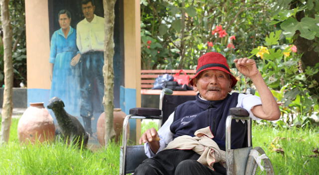 Marcelino Abad vive en una casa hogar en su natal Huánuco.