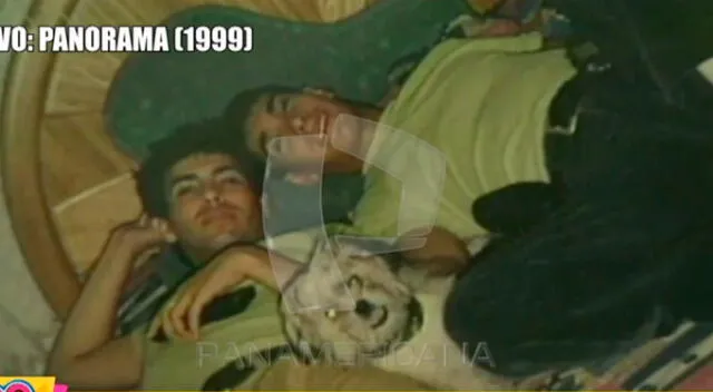 Alex Brocca y Ernesto Pimentel en su habitación / Foto: Panamericana TV   