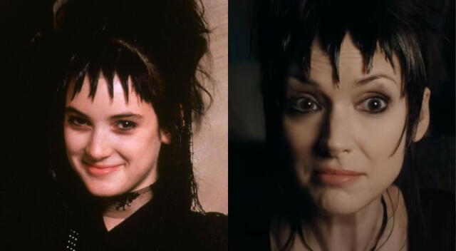 Winona Ryder en Beetlejuice. Fuente: Difusión.