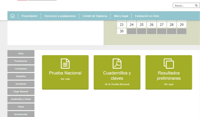 Resultados del Examen Nombramiento Docente 2024