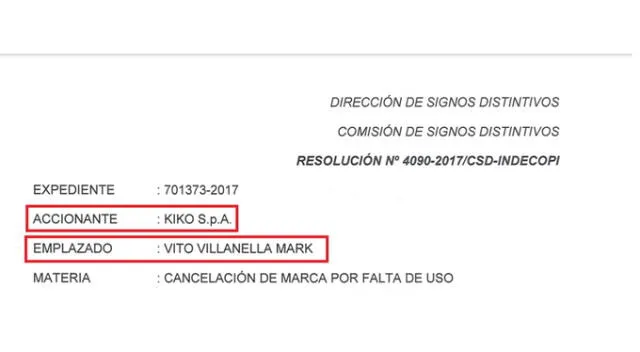 Documento del pedido de 'Kiko Joyas'. Fuente: LP.