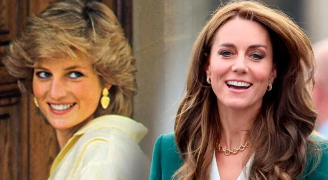 <em>Kate Middleton trae a la memoria a Lady Di. Composición: EP</em>   