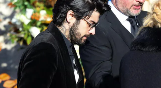 Zayn Malik llegando al funeral de Liam Payne. Fuente: Difusión.   