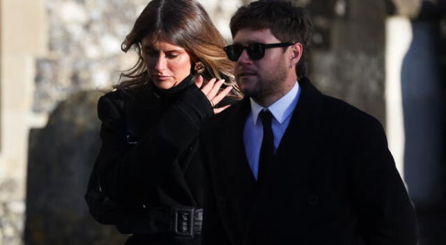 Niall Horan en el funeral. Fuente: Difusión.