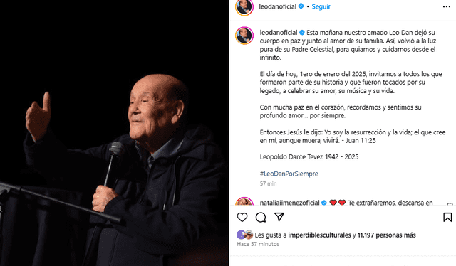 Fallece Leo Dan Fallece Leo Dan