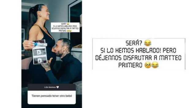 Jota Benz no descarta tener otro bebé con Angie Arizaga. Fuente: Instagram.