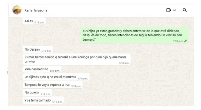 Karla Tarazona en exclusiva para El Popular.  