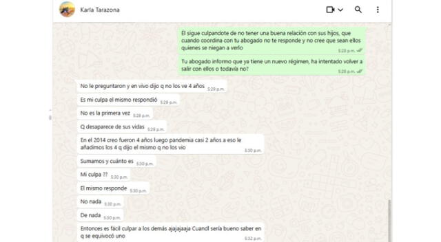 Karla Tarazona en exclusiva para El Popular.  