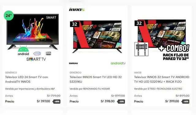 Estos son los televisores a precios súper bajos en Oechle. Estos son los televisores a precios súper bajos en Oechle.