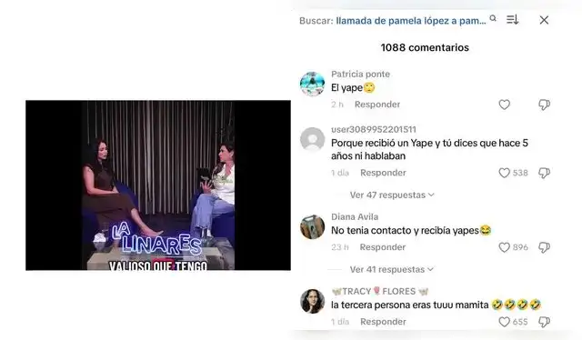 Usuarios revelan que yape de 280 de Christian Cueva a Pamela Franco es la prueba de su mentira. Fuente: TikTok. Usuarios revelan que yape de 280 de Christian Cueva a Pamela Franco es la prueba de su mentira. Fuente: TikTok.