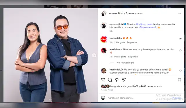 Periodista Fátima Chávez confirma su ingreso al streaming, tras de dejar la TV tras con más de 10 años. Foto: Instagram. Periodista Fátima Chávez confirma su ingreso al streaming, tras de dejar la TV tras con más de 10 años. Foto: Instagram.