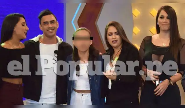 Diego Chávarri cuando mantenía una relación con Melissa Klug junto a sus hijas. Fuente: El Popular.
