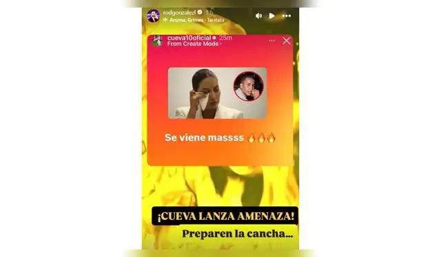 Mensaje de Christian Cueva ¿contra Pamela López? Fuente: Instagram. Mensaje de Christian Cueva ¿contra Pamela López? Fuente: Instagram.