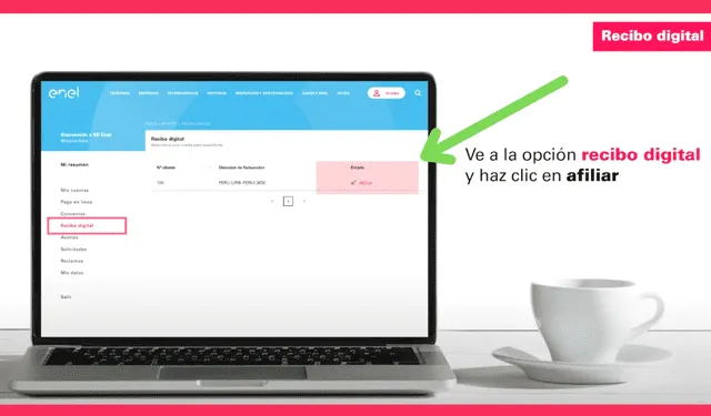  ¿Cómo ver y pagar tu recibo de luz por internet? Afiliarse al recibo digital Enel. Foto: composición/compañía eléctrica/YouTube   