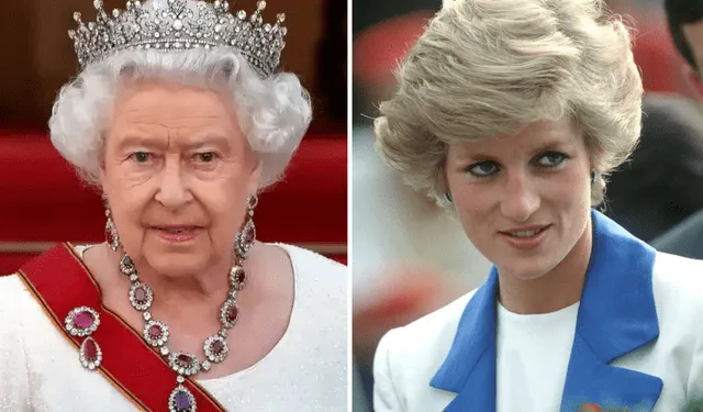  La reina Isabel II falleció 25 años después que la princesa Diana de Gales. Foto: composición La República/Shutterstock/Britannica   