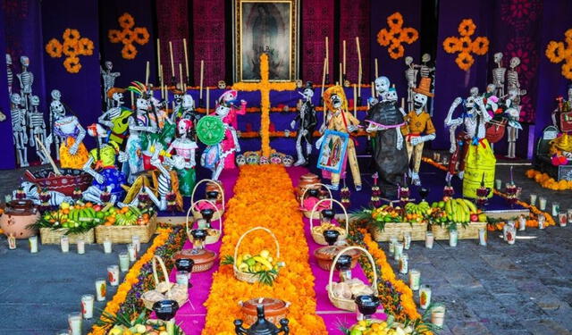  La celebración del Día de los muertos es una de las conmemoraciones más especiales para los mexicanos. Foto: Especial.   