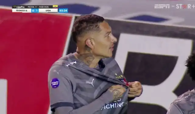 <em><strong>Paolo Guerrero en Liga ecuatoriana.</strong></em> 