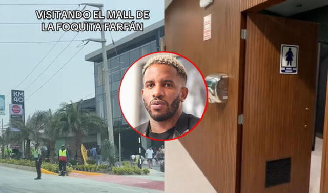 Peruano visita mall de Jefferson Farfán y se queda sin palabras tras visitar baños: 