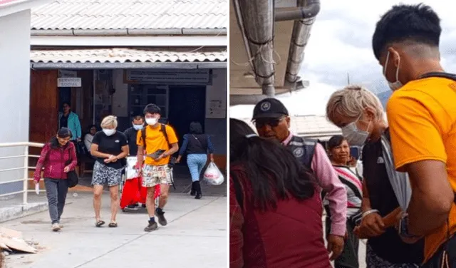 Turista japonesa salvada