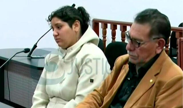 <strong> Pamela Cabanillas fue sentenciada a más de 6 años de cárcel por estafa. Foto: captura Justicia TV</strong>   