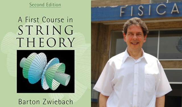  Barton Zwiebach tiene uno de los libros de física más consultados bajo su autoría: Foto: composición LR/Google books/Pucp   