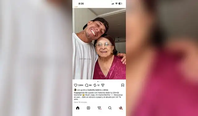 Hugo García sufre fuerte pérdida. 