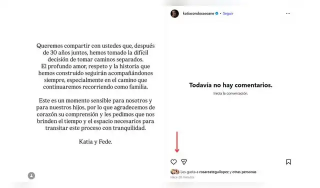 Katia Condos bloqueó la opción de comentarios.