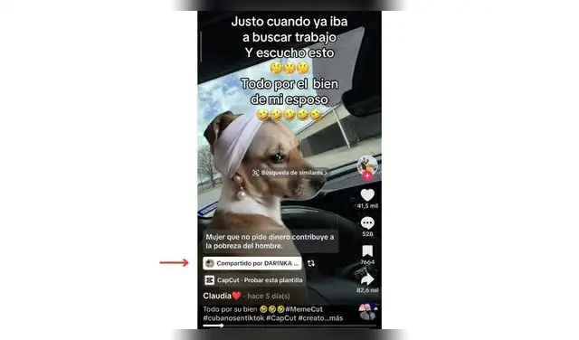 Este fue el mensaje que Darinka Ramírez compartió.