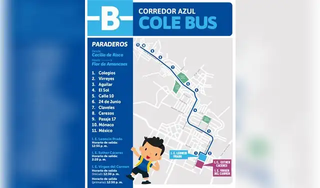 ATU activa “Cole Bus” en el Rímac: estudiantes de estos colegios podrán regresar a casa con tarifa desde S/0.50