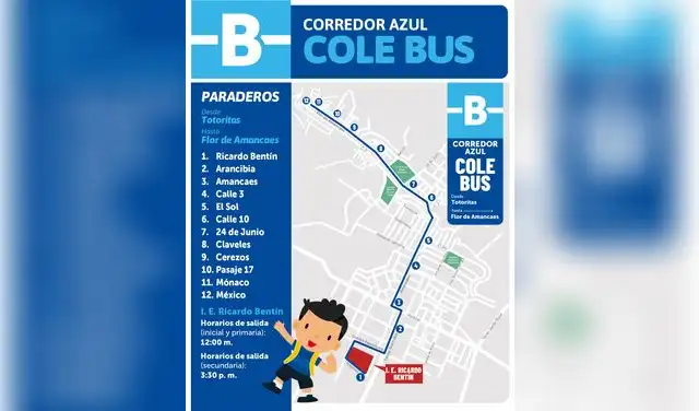 ATU activa “Cole Bus” en el Rímac: estudiantes de estos colegios podrán regresar a casa con tarifa desde S/0.50